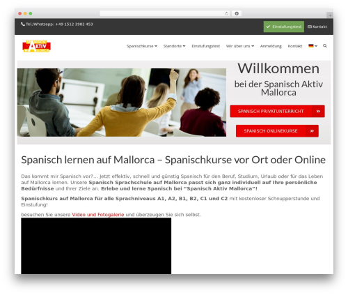 theCorps theme WordPress - spanisch-aktiv-mallorca.de