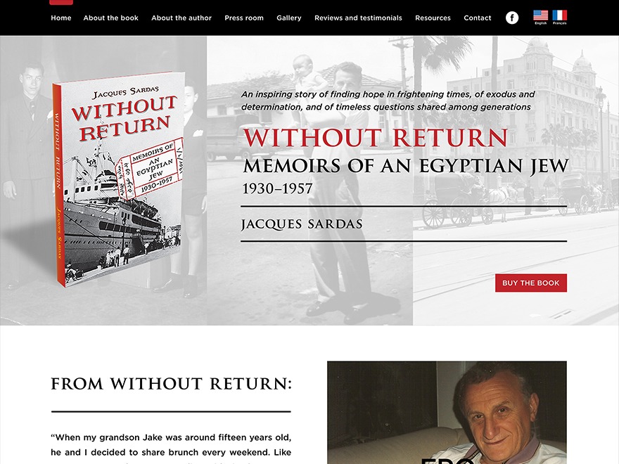 Without Return WordPress theme by Eric Black