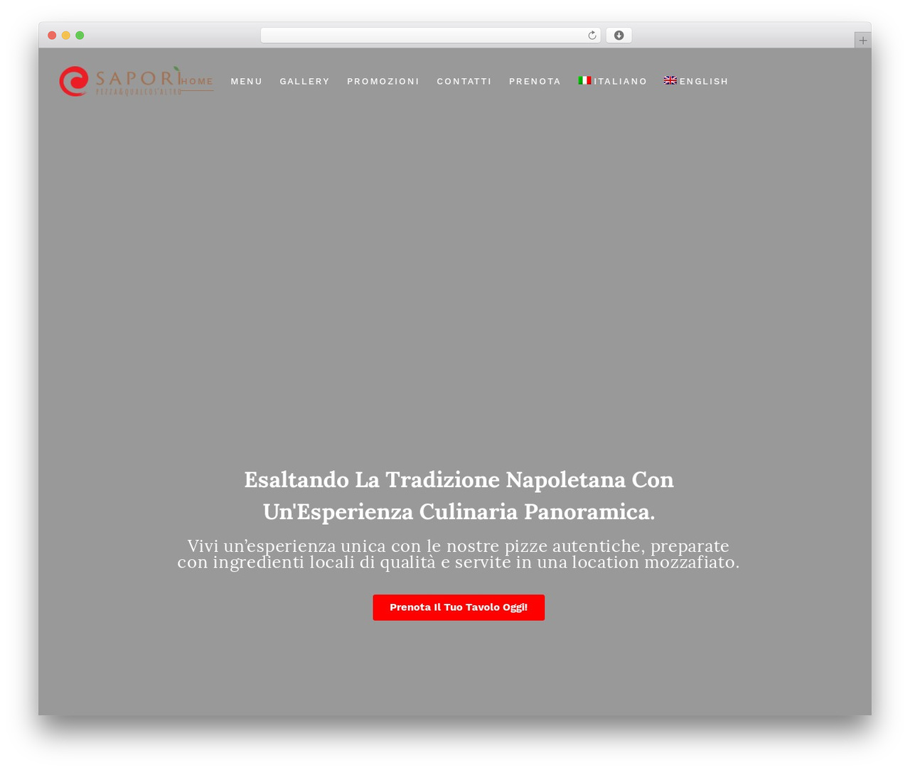 WordPress theme Caverta - saporipizzaequalcosaltro.it