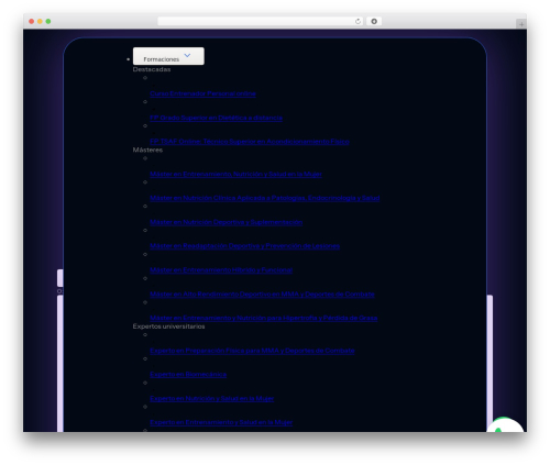 WordPress theme lienzo - enfaf.com