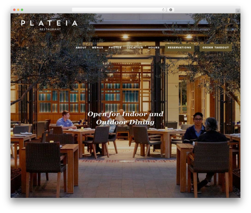 RestaurantPress (restaurantpress) free WordPress plugin - plateiaucla.com