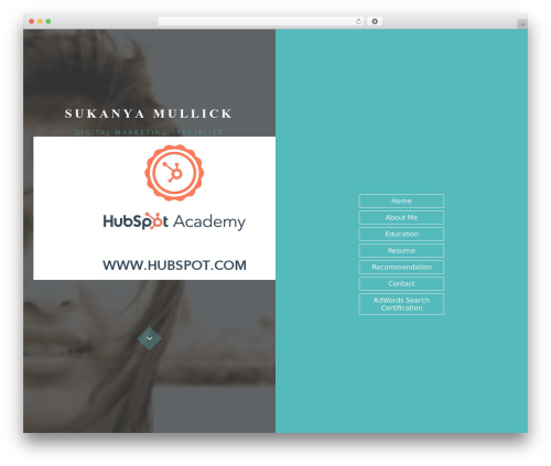 Chulan WordPress theme - sukanyamullick.com