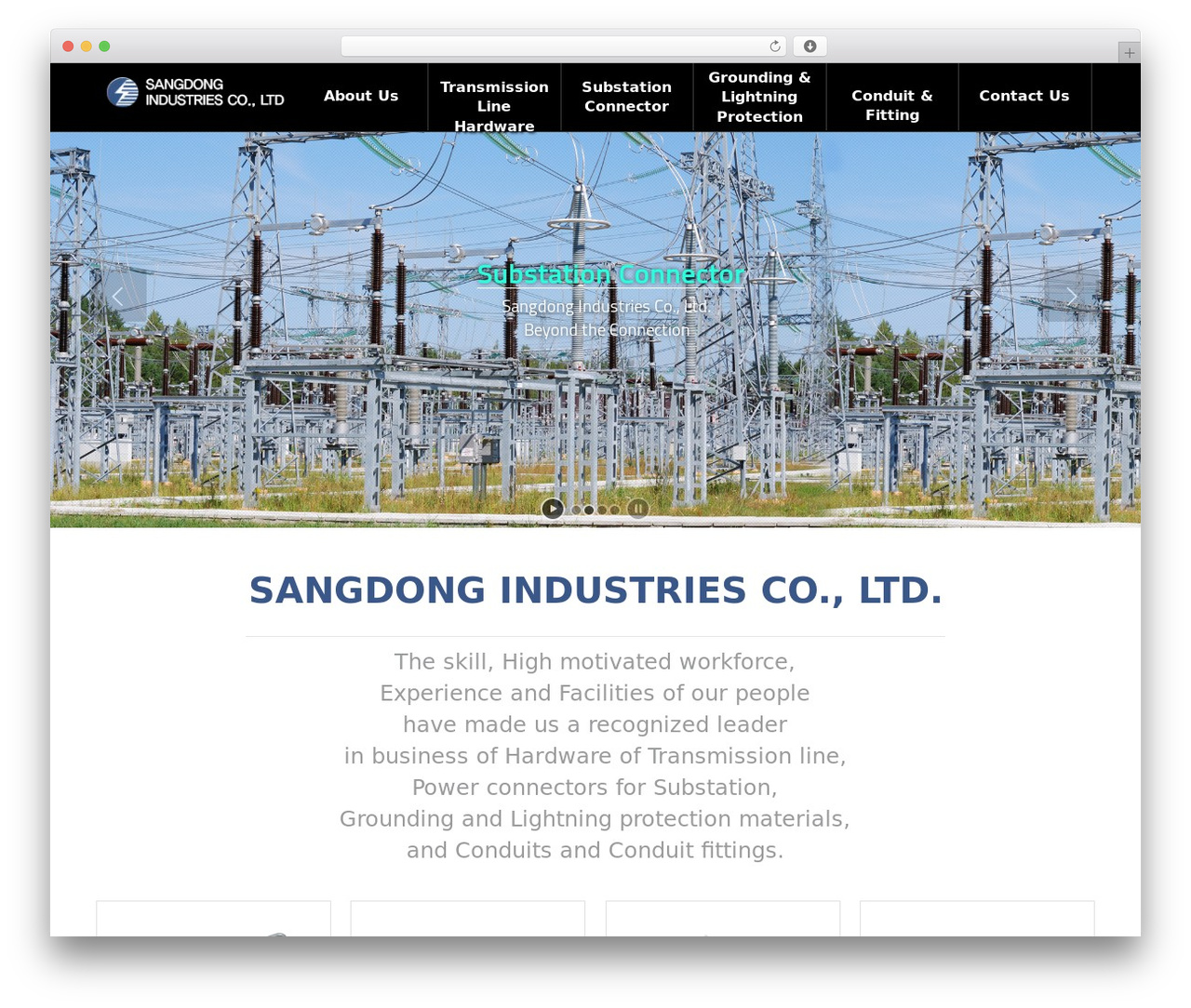 Enfold WordPress theme - sangdongind.com