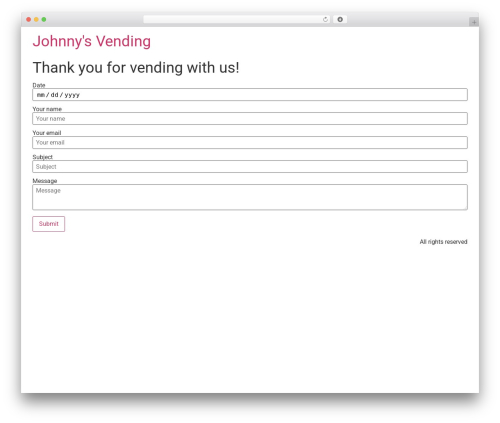 HTML Forms (html-forms) free WordPress plugin - jleano.tech