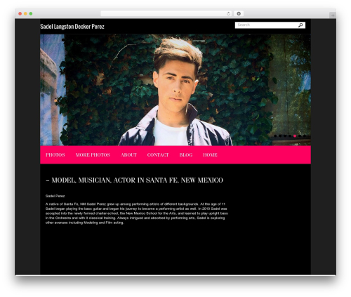 Modelling WordPress page theme - sadelperez.com Modelling WordPress page theme - sadelperez.com