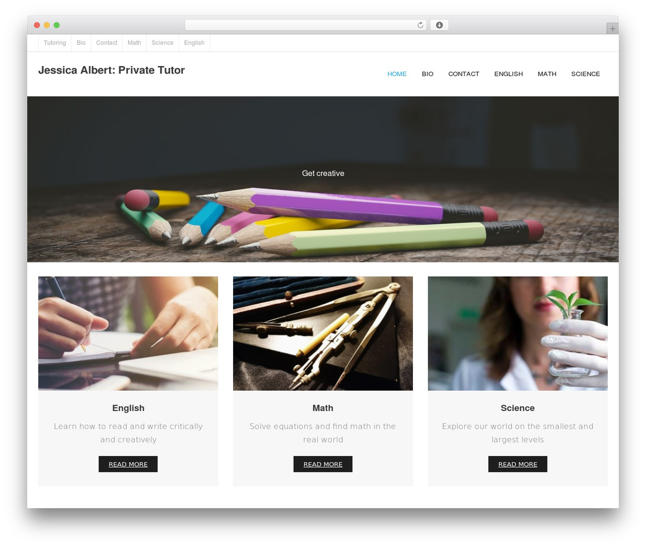 Shuttle WordPress theme - jessicaalbert.com Shuttle WordPress theme - jessicaalbert.com