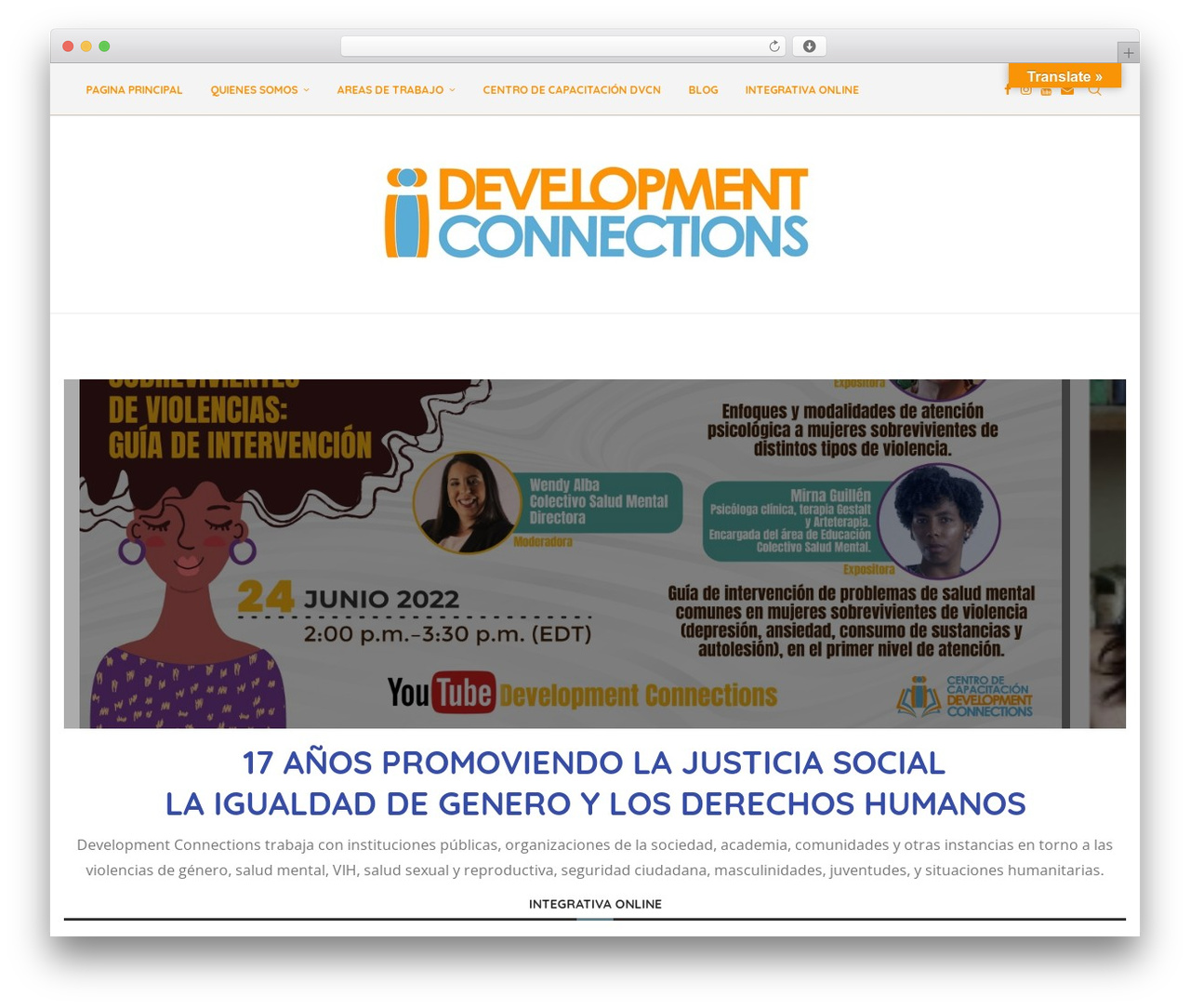soledad WordPress theme - dvcn.org