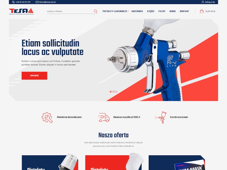 tesa WordPress theme design by VirtualPeople