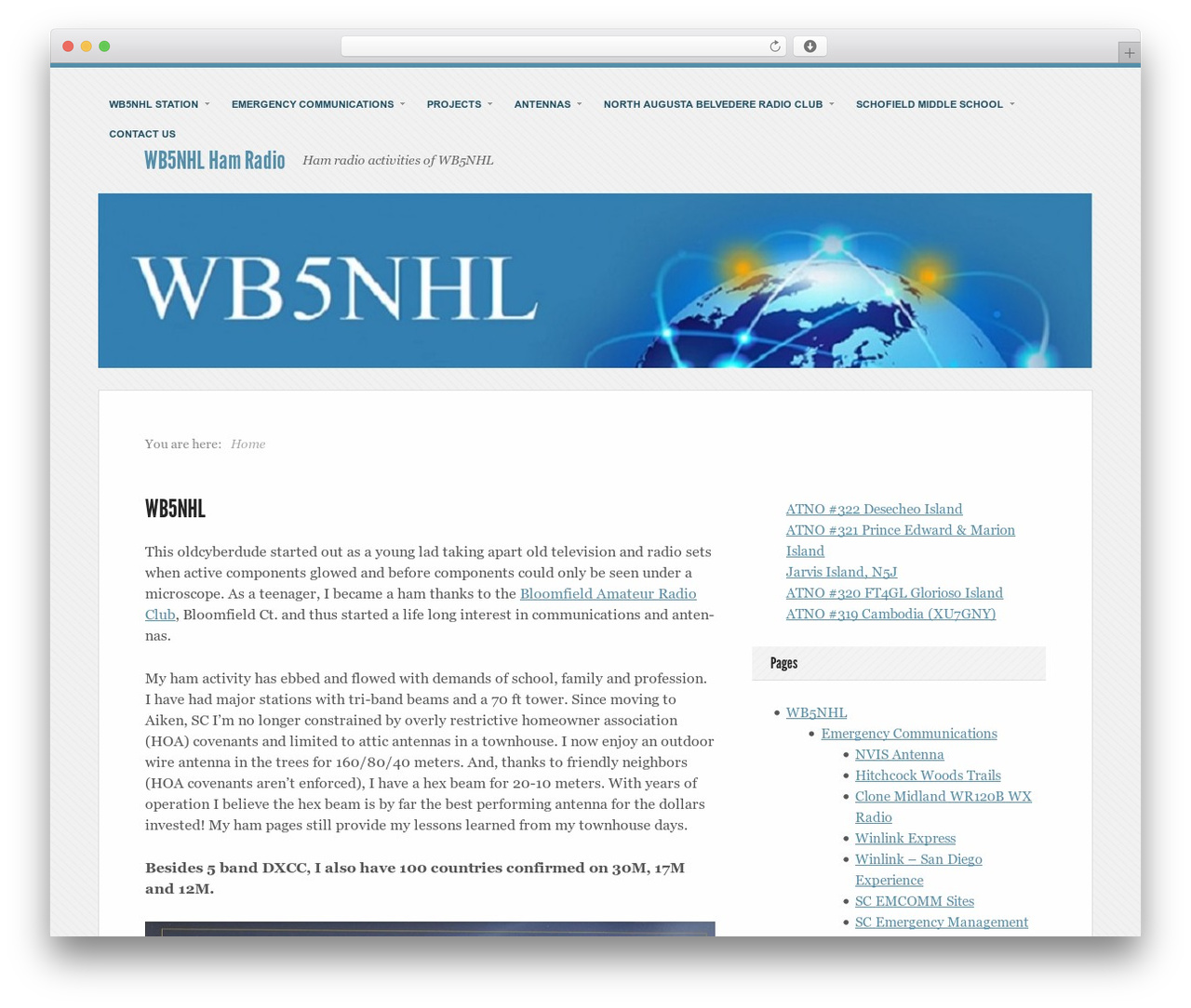 Unique theme WordPress - oldcyberdude.com