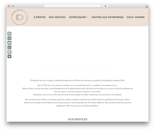 WordPress theme didactikus - didactikus.com