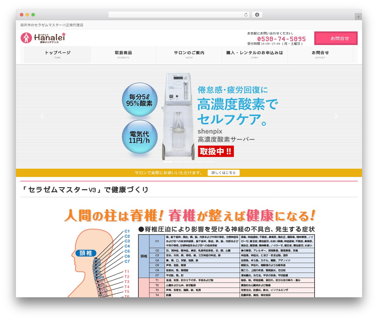WordPress theme Lightning Pro - ceragem-salon.com