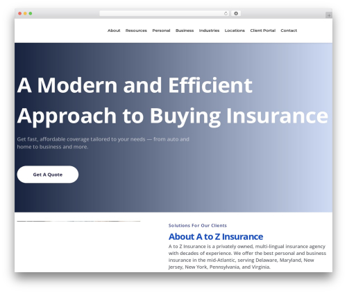 Child Hello Elementor WordPress theme - atozinsuranceonline.com