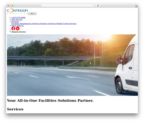Echo Core Theme WordPress theme design - continuumservices.com