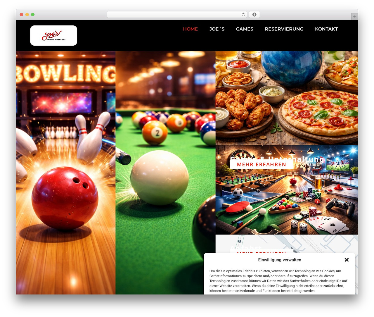 Hello Elementor WordPress page theme - dresden-joes.de