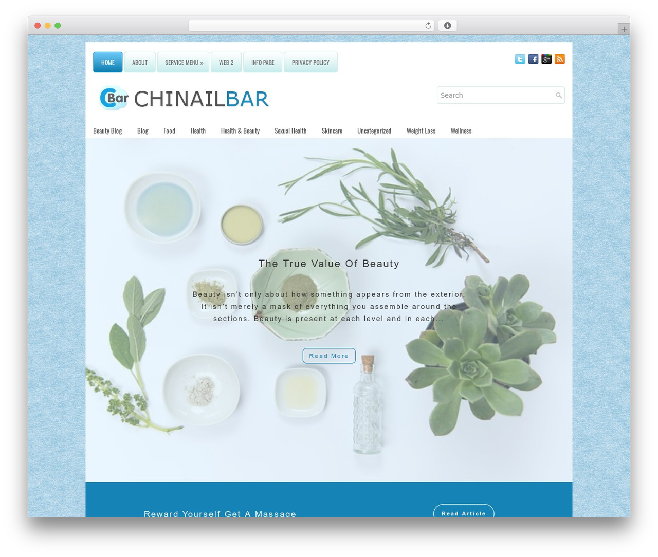 HostLine theme WordPress - chi-nailbar.com