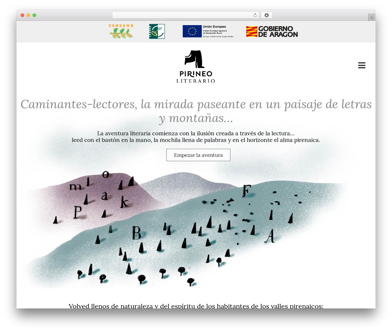 JupiterX WordPress theme - pirineoliterario.com