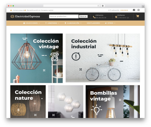 KM Framework WP theme - electricidadespinosa.com