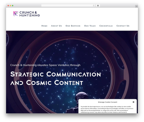 StartFlow WordPress theme - crunch-huntening.com