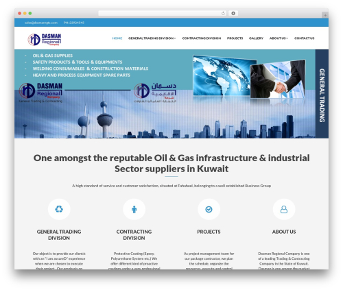 Vega WordPress theme - dasmanrgtc.com