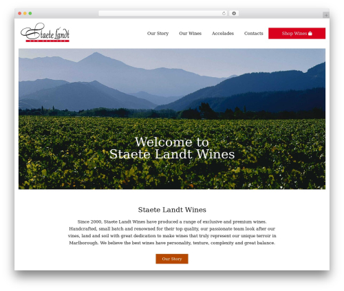 WordPress theme customTheme - staetelandt.co.nz