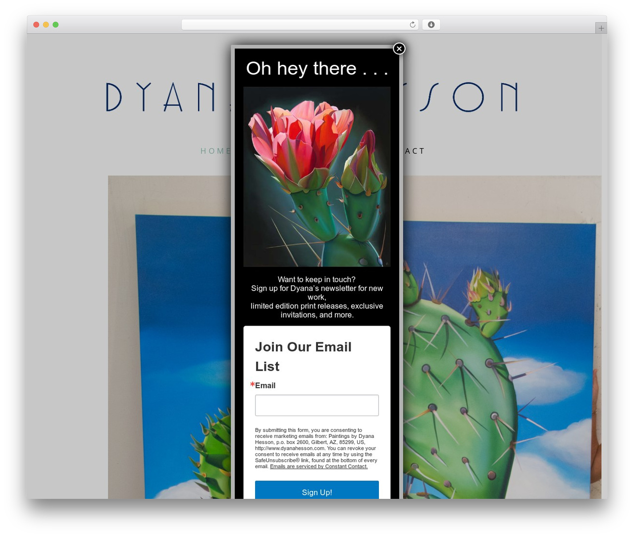 WordPress theme Hello Elementor - dyanahesson.com