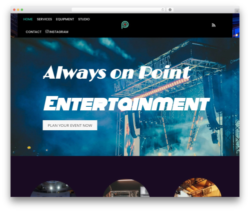 WordPress theme Themify Simple - aopentertainment.com