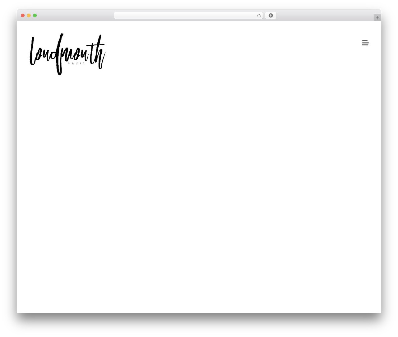 Basic WordPress theme - weareloudmouth.com Basic WordPress theme - weareloudmouth.com