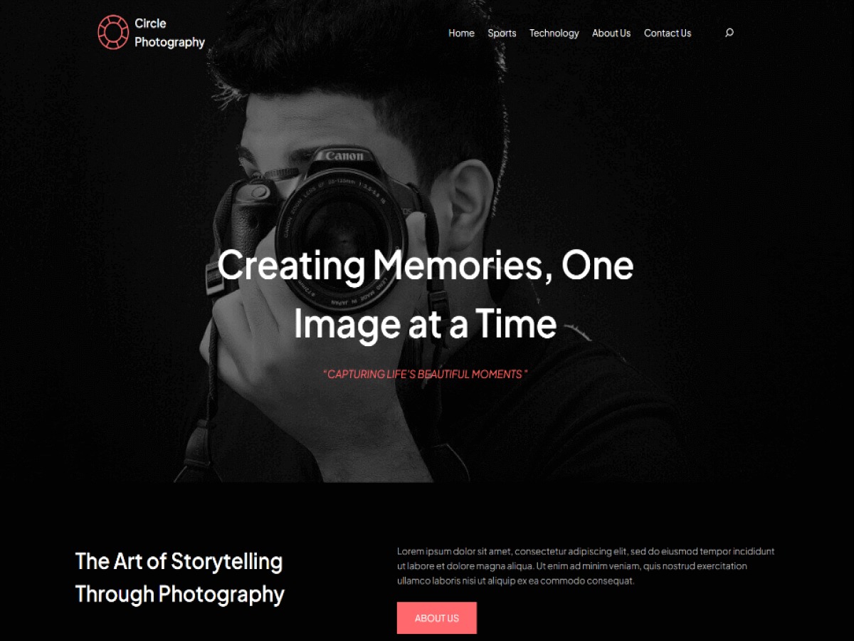 Circle Photography best WordPress gallery Circle Photography best WordPress gallery