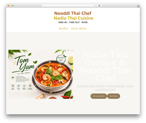 Divi WordPress theme - thaicheftoday.com