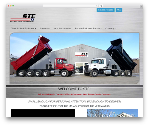 Flat Bootstrap WordPress theme design - stetruck.com Flat Bootstrap WordPress theme design - stetruck.com