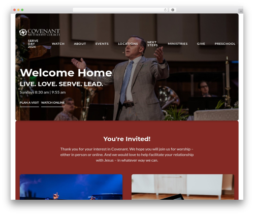 Float WordPress theme - covenantdothan.org