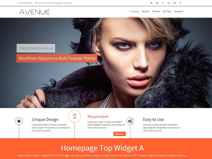 IGNIS WordPress theme by IGNIS Communication