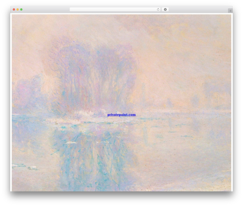 Impressionist WordPress theme - privatepaint.com