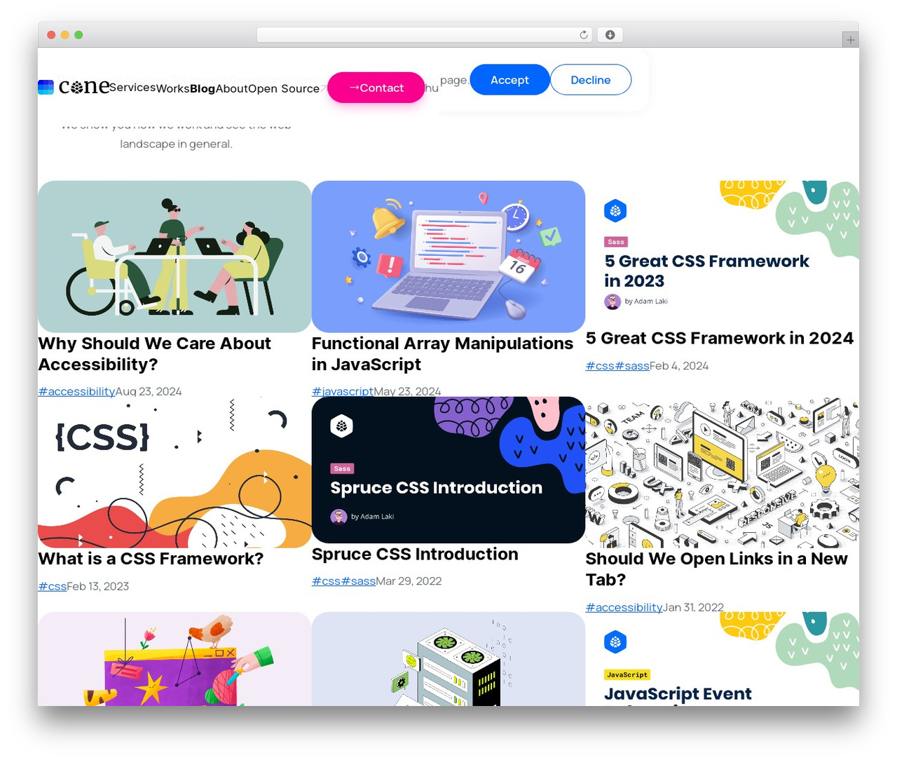 Pine theme WordPress - pineco.de