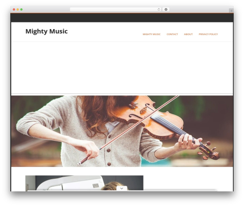 Stargazer theme WordPress - mightyjmusic.com