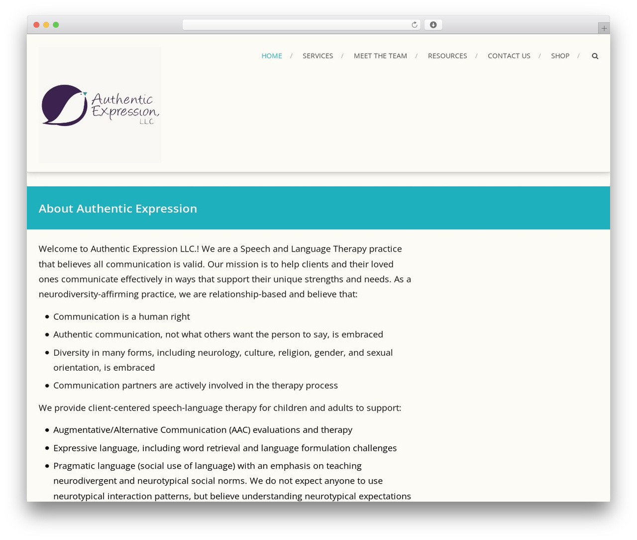 Theme WordPress AccessPress Root - authenticexpressionllc.com