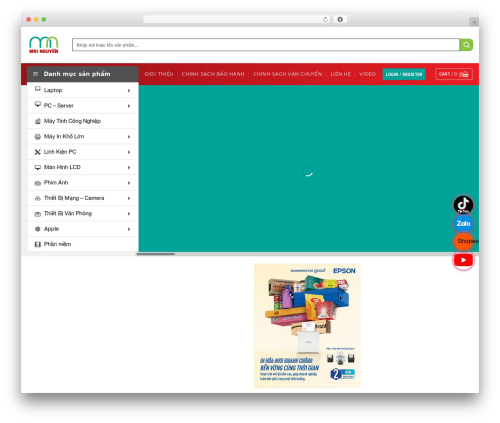 Theme WordPress Flatsome - vitinhmainguyen.com