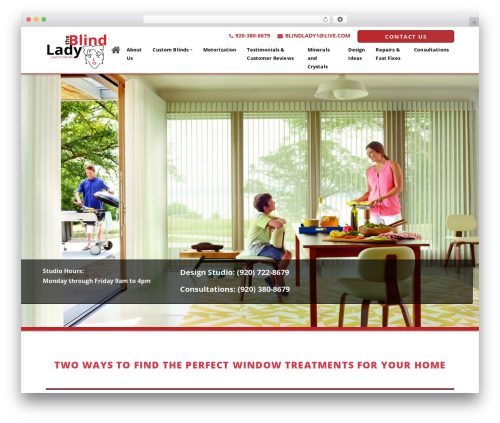 Wbctz blocks WordPress plugin - theblindladycustomblinds.com