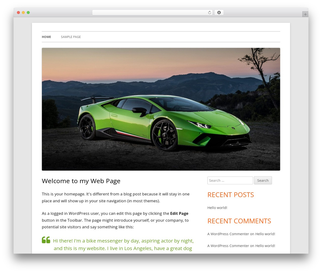 Tiny Framework WordPress website theme - withace.com Tiny Framework WordPress website theme - withace.com