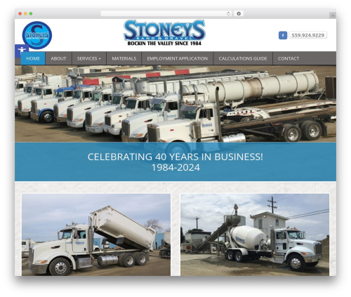 Triggerfish Responsive WordPress theme - stoneysllc.com