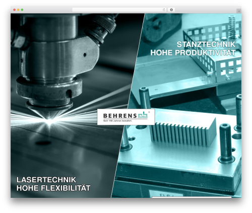 WordPress theme BEHRENS - cbehrens.de