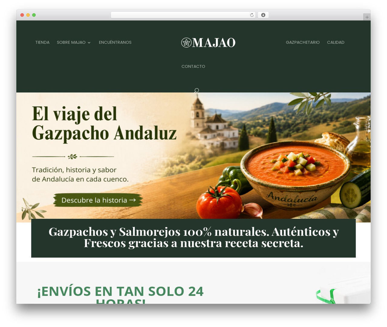 WordPress theme Divi - majao.es