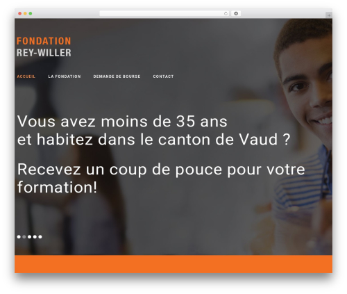 Cherry parallax WordPress plugin - fondationreywiller.ch