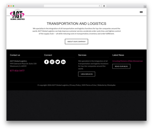 Bootstrap Canvas WP WP theme - agt3pl.com