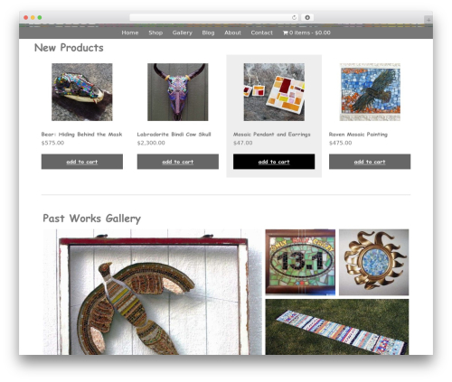 Genesis theme WordPress - snakewomancreations.com