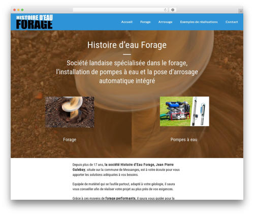 Lambda premium WordPress theme - foragesudlandes.com