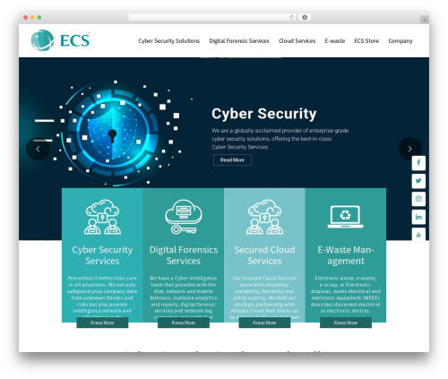 ShieldGroup theme WordPress - ecscorporation.com