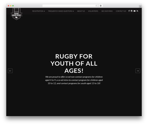 SimpleShift WordPress theme free - reginaminirugby.com