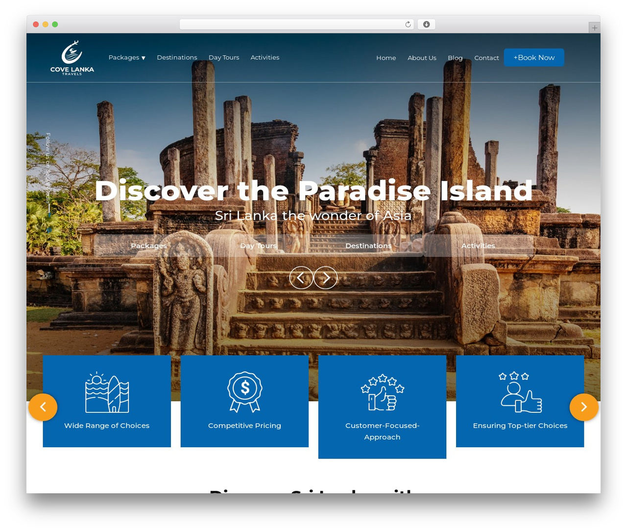 Theme WordPress Cove - covelanka.com
