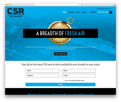 Theme WordPress CSR - csrtx.com